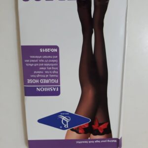 STOCKING FIGURED HOSE RED/BLACK 2015/EA