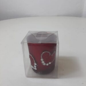 CANDLE HOLDER HEART? 5.5X6.5CM/EACH