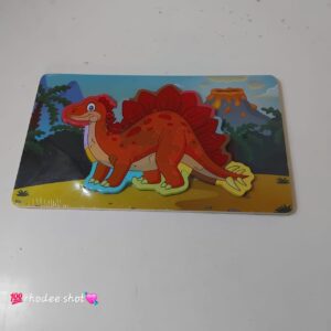 WOODEN PUZZLE JIGSAW DINOASUR 30X17X0.5C
