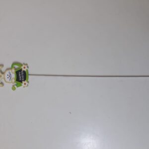 EASTER DECO BUNNY ON STICK HAPPY EASTER