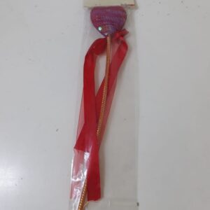 WAND HEART SEQUINS (PARTY TIME) L35CM/EA