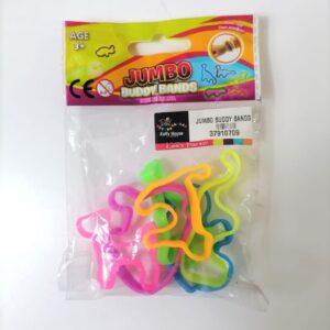 JUMBO BUDDY BANDS SHAPES LUMO 6PC/PK