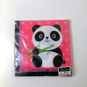SERVIETTE PANDA 33X33CM 20PC/PK/EA.PK