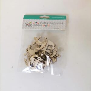 DIY WOODEN PARTS ANCOR 4CM 15PC/PK