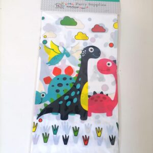 PLASTIC TABLE COVER DINOSAUR /EACH