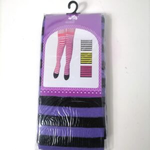 STOCKINGS WITH BLACK STRIPES 65CM/PRS