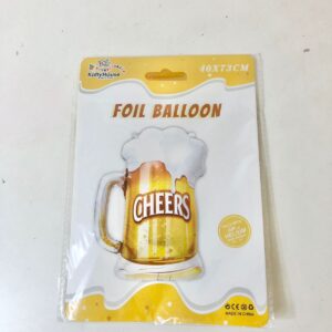 FOIL BALLOON CHEERS 71X53CM/EACH