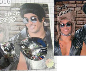 PARTY GLASS GAFAS 13X5CM/EACH