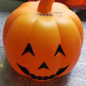 PLASTIC PUMPKIN LIGHTUP/EACH