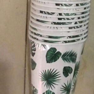 PARTY PAPER CUPS TROPICAL 10PC/PK/EA.PK