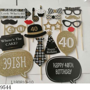 PHOTOPROPS "30" BIRTHDAY 20PC/PK/EA.PK
