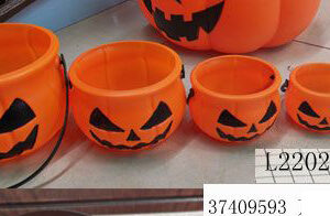 PUMPKIN BASKET 5PC SET/EACH