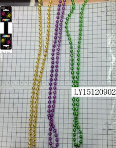 PARTY NECKLACE BEADED SHOT GLASS/EACH
