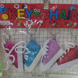 KEYRING TAKKIE GLITTERISH 7X4CM/EACH]