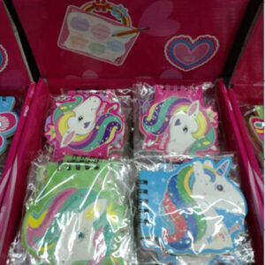 NOTEBOOK UNICORN MAGICAL MINI 40PAGES/EA