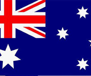 FLAG 90X150CM (L) AUSTRALIA/EACH