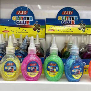 GLITTER GLUE ZID NEW NEON 60G/EACH