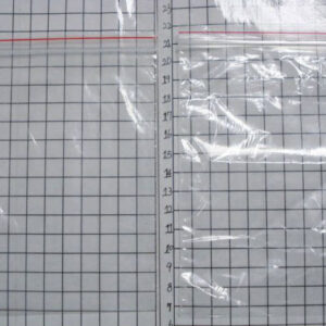 PVC ZIP LOCK BAG 9X13CM 100PCS/PACK