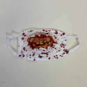 DOCTOR MASK WITH MOLDED TEETH/EACH