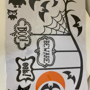 WINDOW STICKER HALLOWEEN /EACH