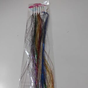 HAIR EXTENTION TINSEL PIN YAMEI/EA.CARD