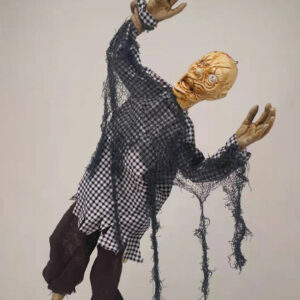 ANIMTED OLD MAN WITH ROPE