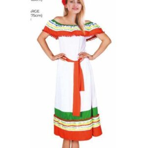 COSTUMES INSTANT MEXICAN FEMALE /EACH