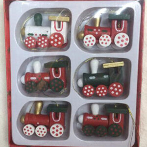 WOODEN TRAIN SET 6PC/BOX/EA.BOX
