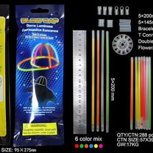 GLOW CAP GORRA IN OPP/EACH