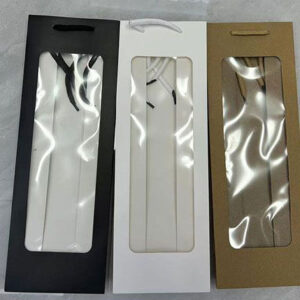 GIFT BAG WINE WINDOW/EACH
