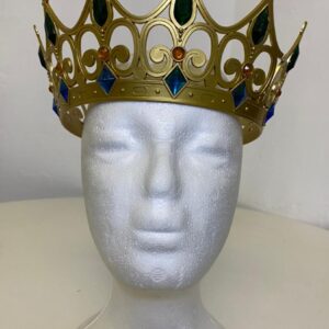 CROWN PLASTIC WITH STONES/EACH