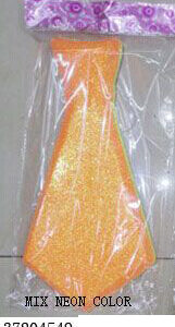 PLASTIC TIE GLITTERISH BROAD /EACH
