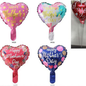 BALLOON ON STICK MOTHERS DAY/EACH