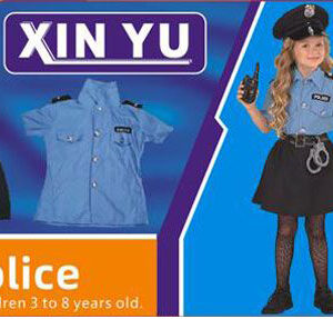 COSTUME XIN YU POLICE WITH ASSC./EACH