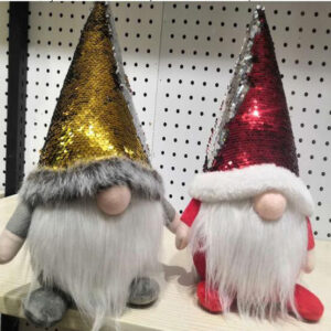 SOFT SANTA SEQUINS HAT /EACH