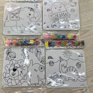 PAINTING SET FRAME WITH PAINT&BRUSH/EACH