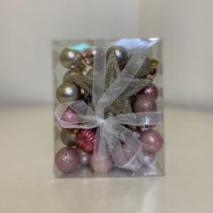 X-MAS DECO BALL +-30PCS 3CM/EACH
