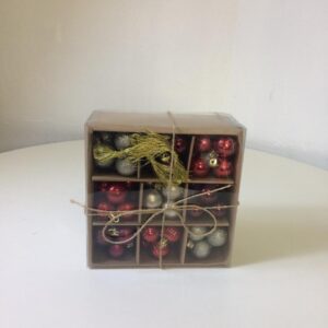 X-MAS DECO BALL 3CM +-99PCS/EACH