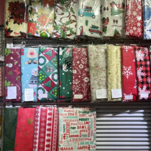 PLASTIC TABLECOVER CHRISTMAS 2023