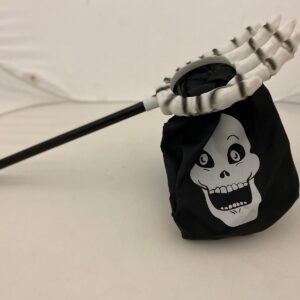PLASTIC CANDY BAG BONE 45X14CM/EACH