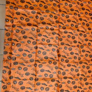 PLASTIC TABLECOVER PUMPKIN IN OPP