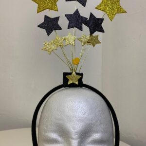 ALICEBAND STARS BLACK&GOLD//EACH