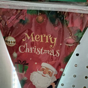 PARTY BANNER MERRY CHRISTMAS/EACH