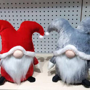 SANTA GNOME JESTER SHAPE HAT +-32CM/EACH