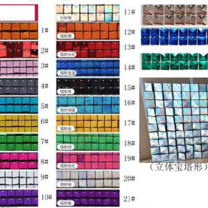 PARTY BACKDROP DIAMOND SHAPE 30X30CM/EACH