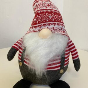 SANTA GNOME FAT STRIPE (L) +-67CM/EACH