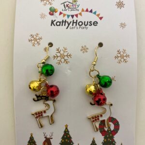EARRING CHRISTMAS THEME/EACH PRS