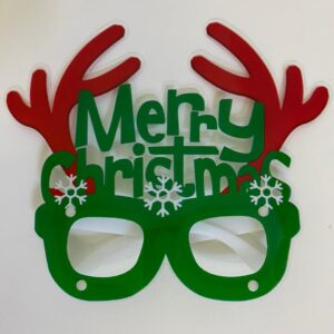 PARTY GLASS CHRISTMAS KIDS 14CM/EACH