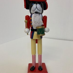 WOODEN NUTCRACKER DOG L38CM/EACH
