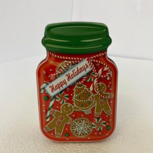 IRON TIN XMAS JAR SHAPE 15X9.8X5.8CM/EA